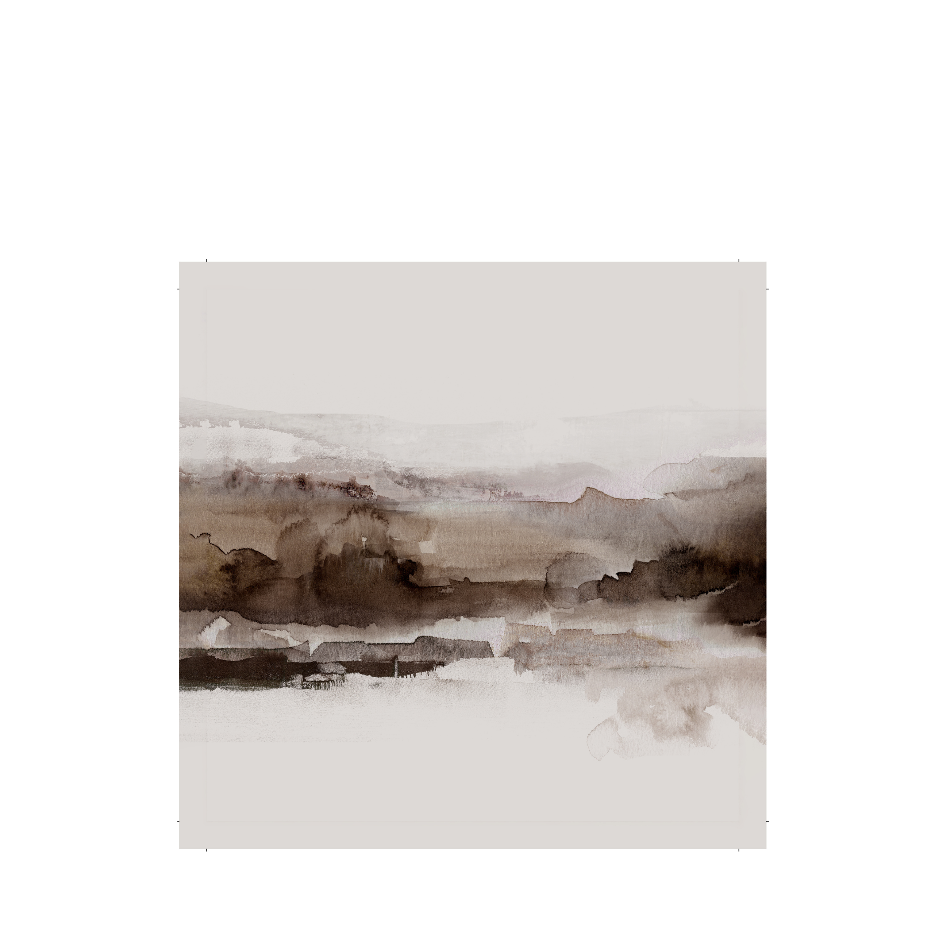 Brown Silence Art